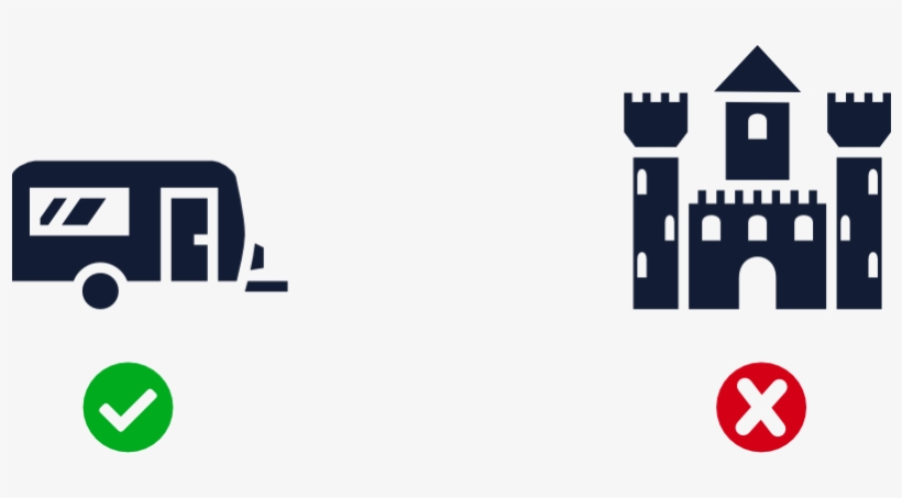 Camper Vs Hotel - Hotel, transparent png download