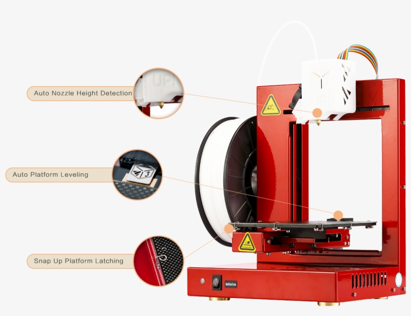 Best In Class - Up Plus 2 3d Printer, transparent png download