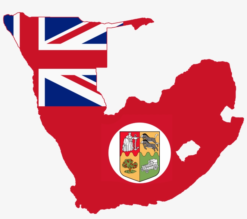South Africa Flag Map - Navy Flag Of New Zealand, transparent png download