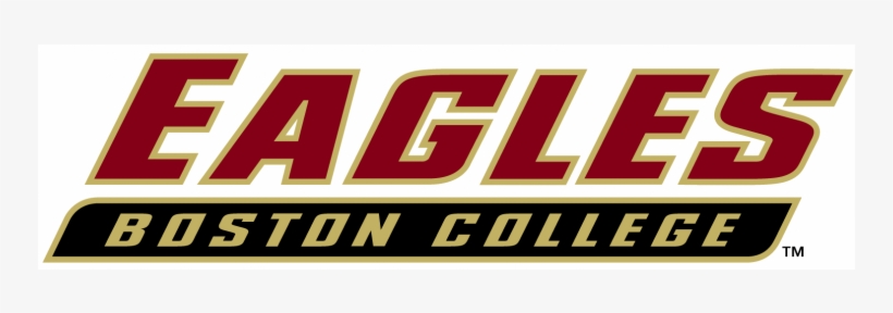 Boston College Eagles Iron Ons - Boston College Eagles Wordmark, transparent png download