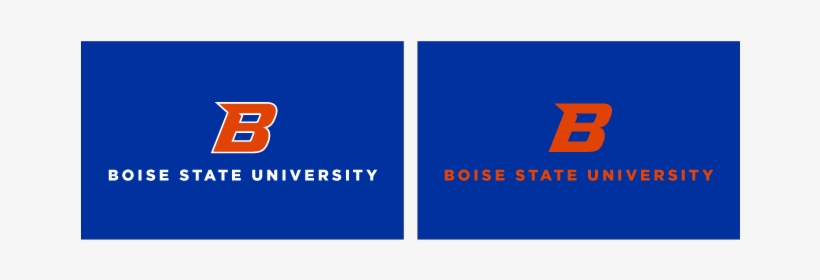 Blue Background Boise State Logos - Boise State University Background, transparent png download