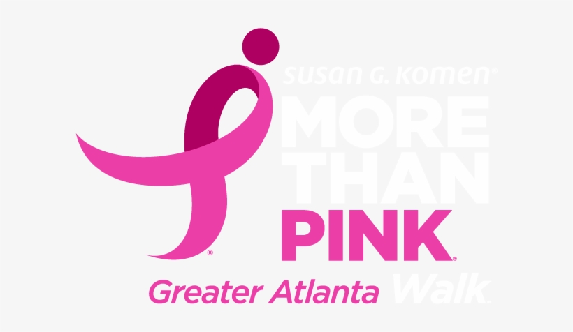 Komen Greater Atlanta - Susan G Komen Breast Cancer Ribbon, transparent png download