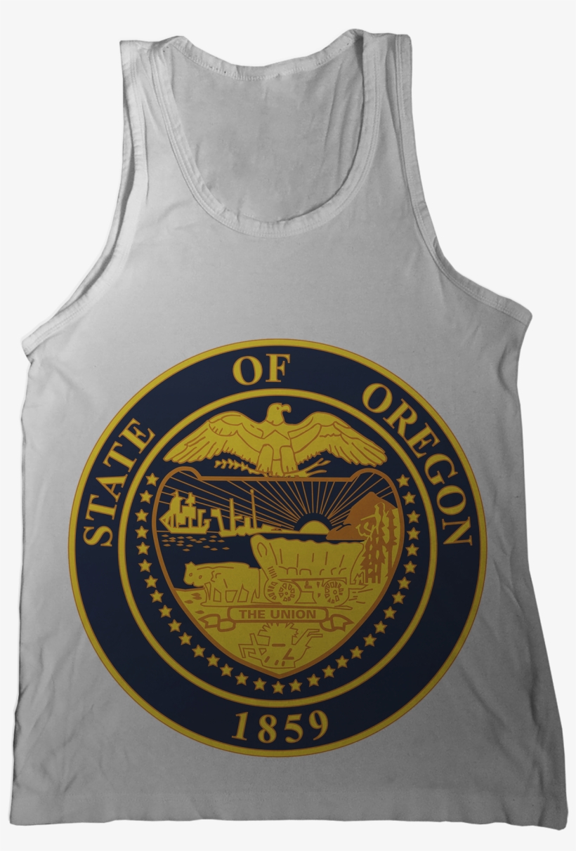 Oregon State Seal Tank Top - Oregon Government, transparent png download