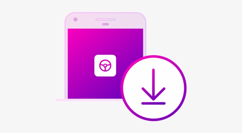 Lyft Driver Only Standalone App - Iphone, transparent png download