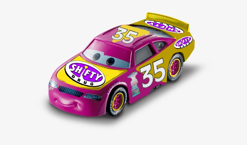 Shifty Drug Racer 2010 Kevin Racingtire - Cars 3 Cal Weathers, transparent png download