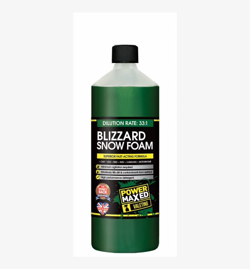 Blizzard Snow Foam 1 Litre, transparent png download