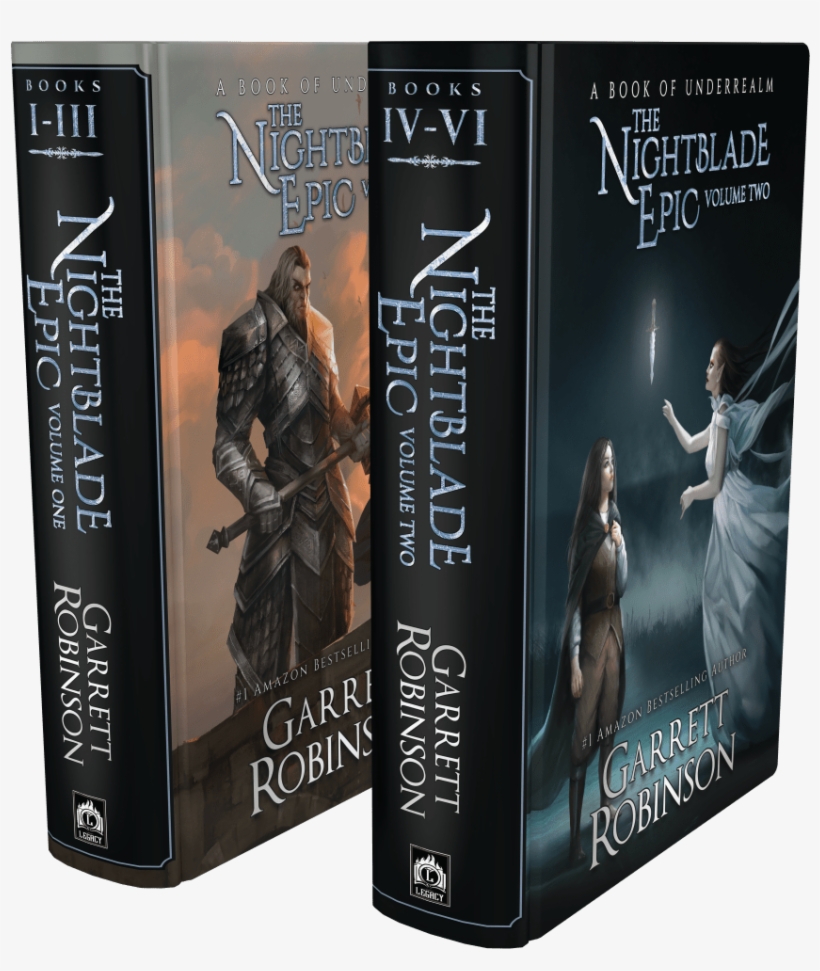 The Nightblade Epic Volumes One And Two, By - Garrett Robinson, transparent png download