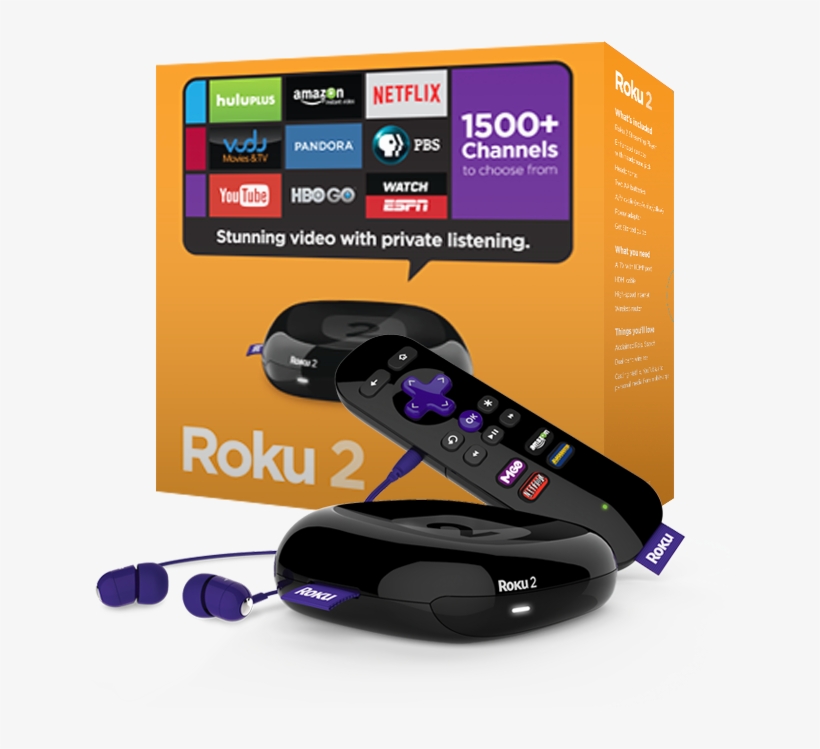 In The Box - Roku 2, transparent png download