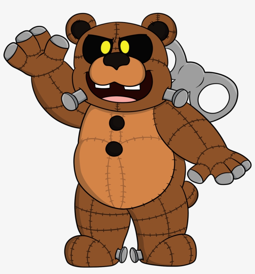 Bubba From Fnaf World - Fnaf Bubba, transparent png download