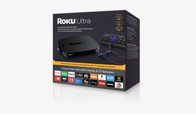 Roku Ultra 4k Hdr, transparent png download