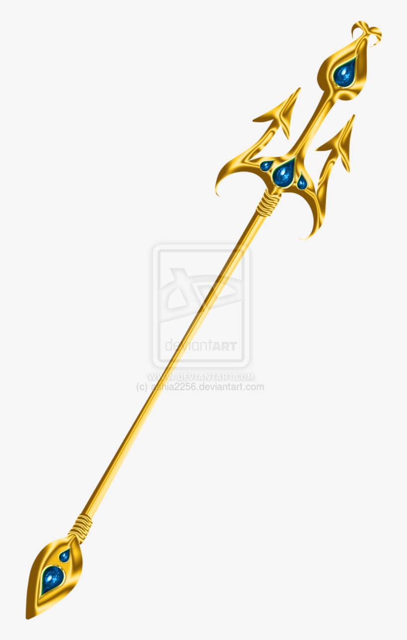 Memorial Of The Poseidon By Ashia2256 - Poseidon Weapon, transparent png download