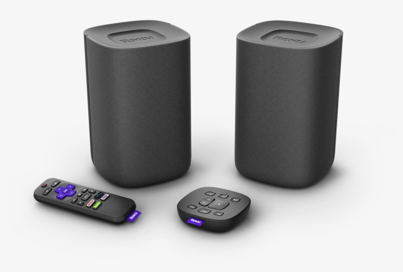 Roku's New Stereo Speakers Are Positioned As A Soundbar - Roku Wireless Speakers, transparent png download