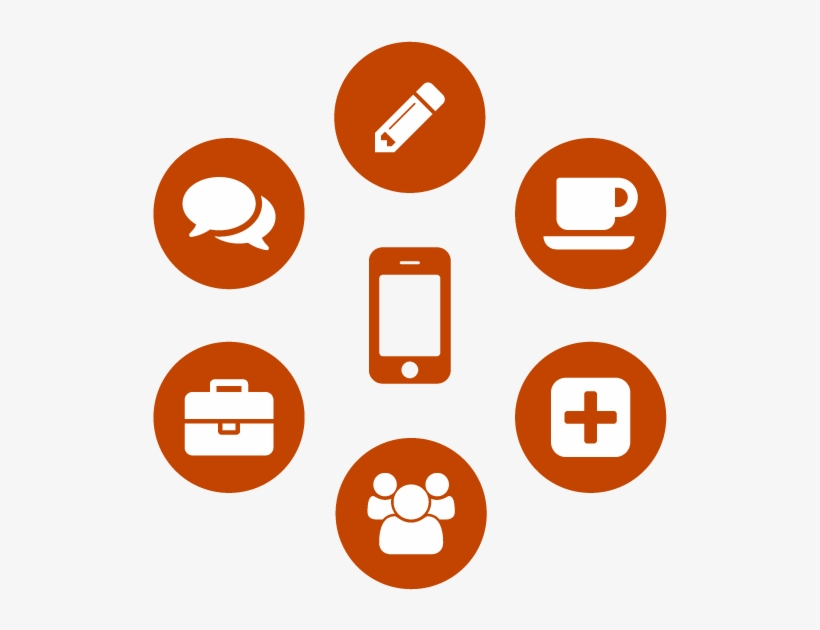 App Icon Circles Graphic - Vector Graphics, transparent png download