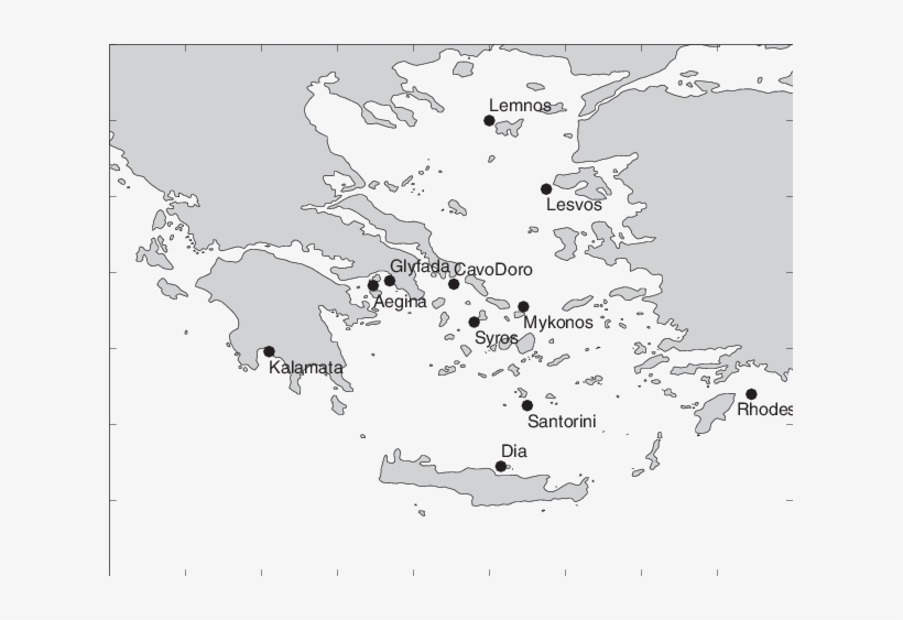 The Poseidon Buoy Network In The Aegean Sea - Greece, transparent png download