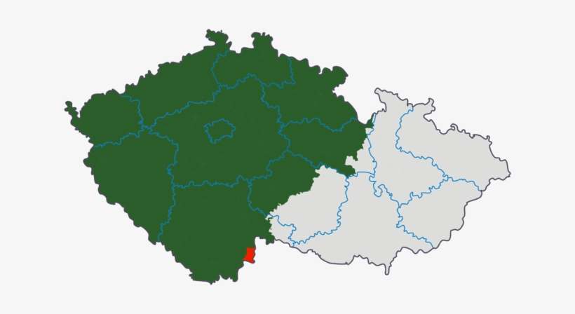 Čechy Do Roku 1920 A Změna Hranice Po Připojení Vitorazska - Nuts Jihovýchod, transparent png download