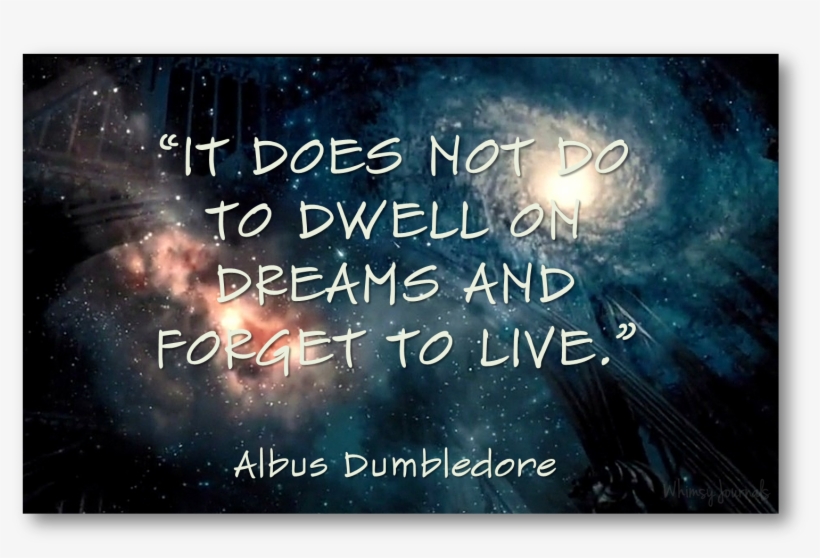 Quote By Albus Dumbledore - Poster, transparent png download