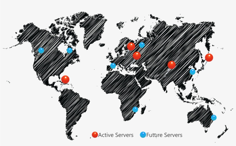 Server Locations - Server, transparent png download