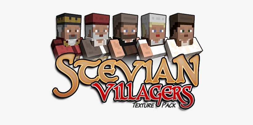 Stevian Villagers Simple Medieval Townsfolk With Familiar - Villagers Resource Pack, transparent png download