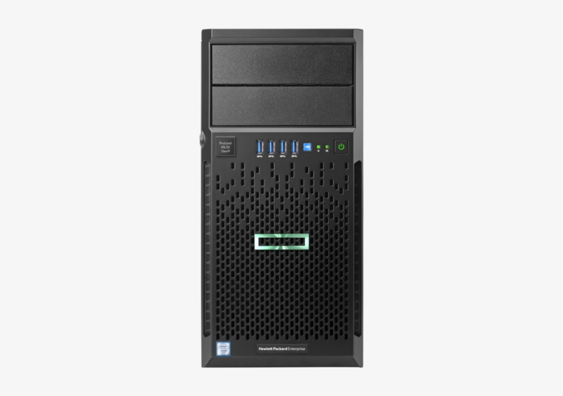 Hpe Proliant Ml30 Gen9 Server Center Facing - Proliant Ml30 Gen9, transparent png download