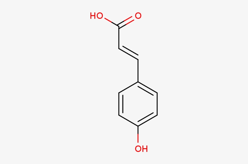 3 (4 Hydroxyphenyl)prop 2 Enoic Acid - 1 Fluoro 4 Nitrobenzene, transparent png download