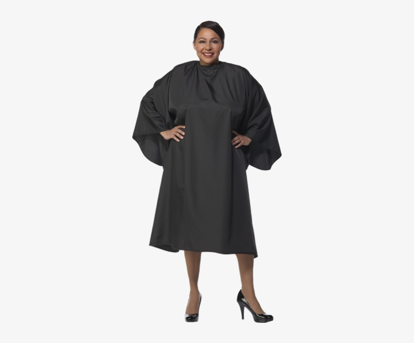 Cape Black - Sp-3 - Sisley Women's Long Coat, transparent png download