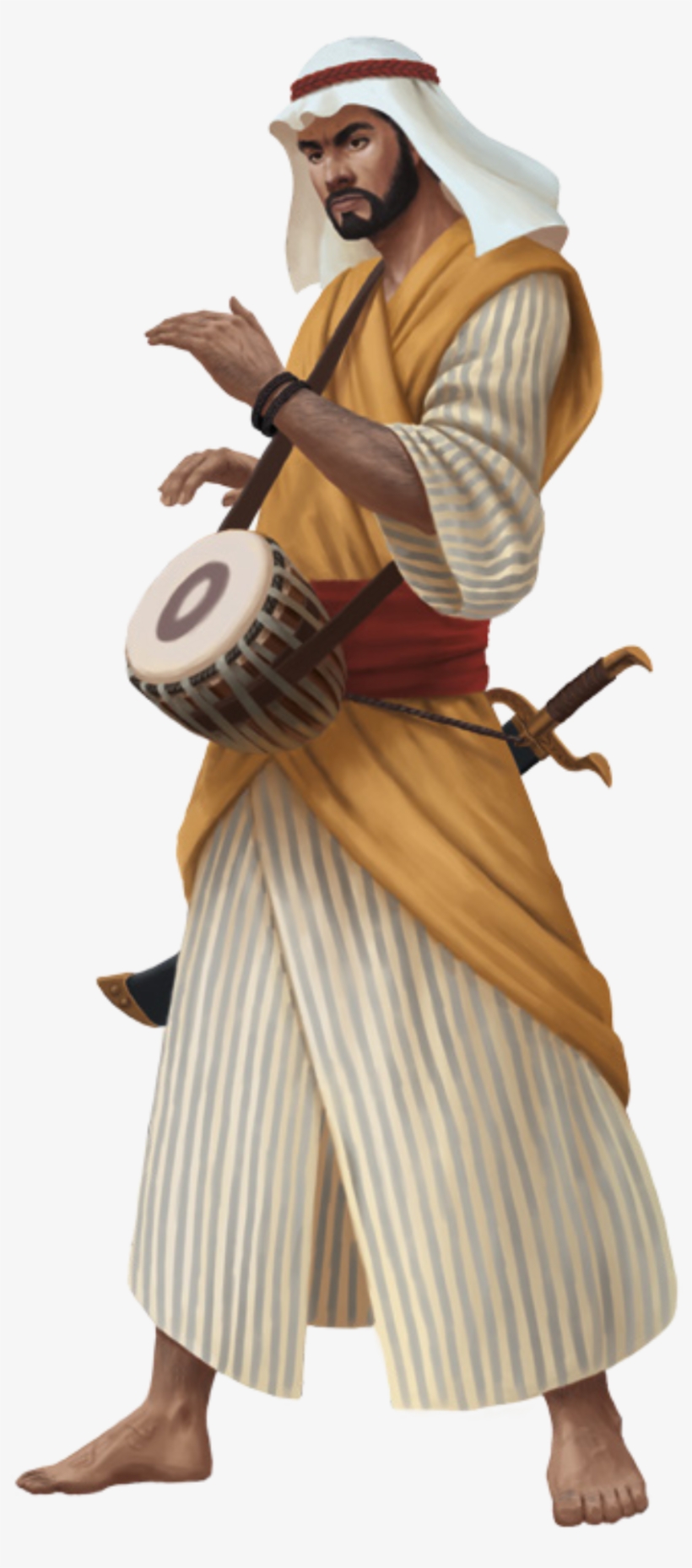 Bard Drawing Elder Scrolls - Derwisch Dsa, transparent png download