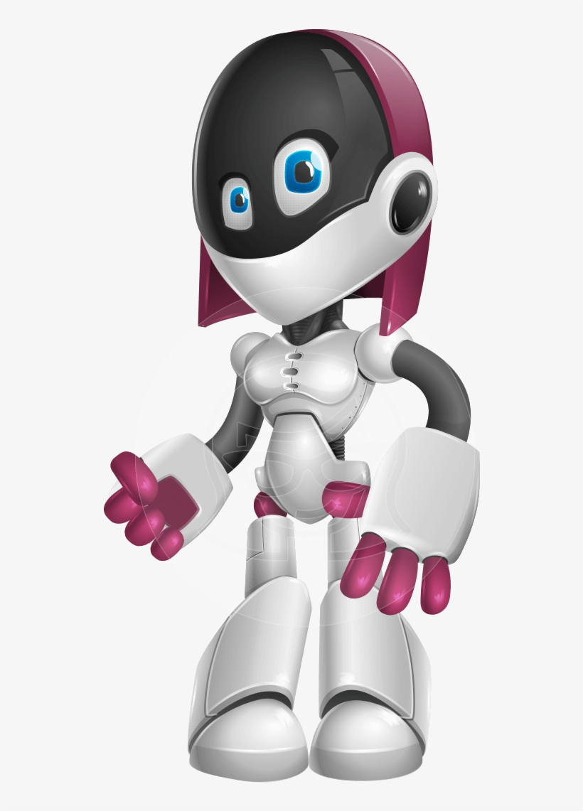 Digitally Intelligent Vector Graphic Android - Cartoon Robots, transparent png download