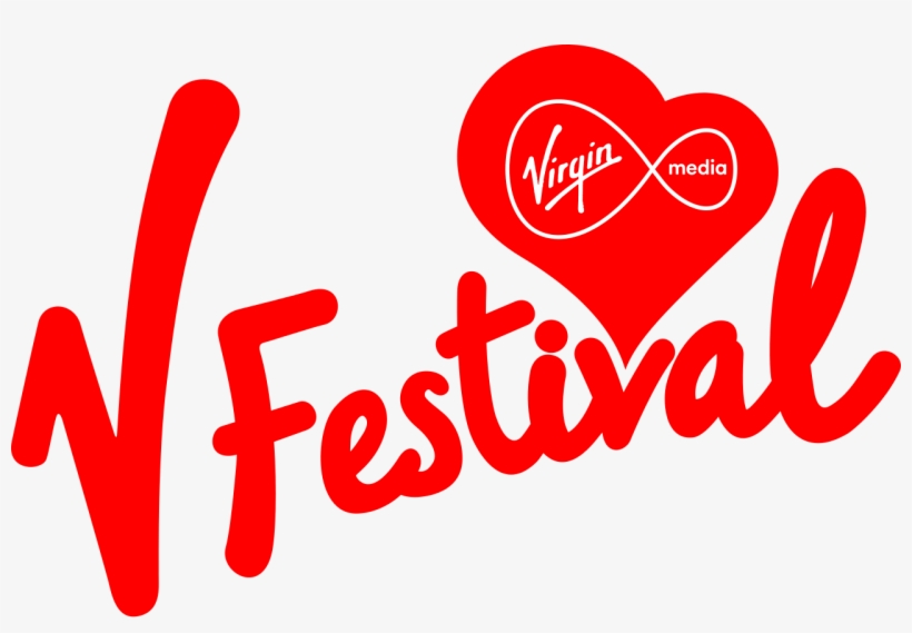 V Festival Logo - Red Camping V Festival, transparent png download