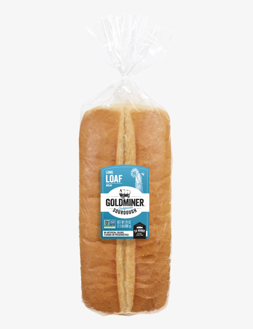 Non-gmo Long Loaf - Whole Wheat Bread, transparent png download