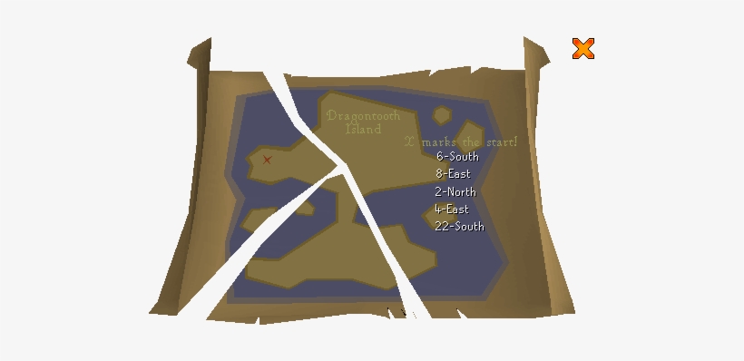 Treasure Map Read - Treasure Map Dragontooth Island, transparent png download