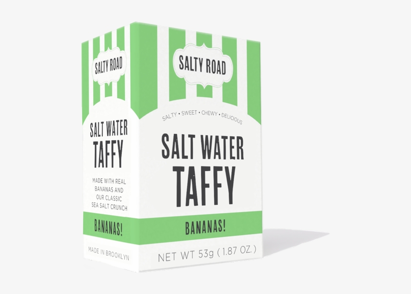 Baby Banana Taffy - Salty Road Peppermint Salt Water Taffy, transparent png download