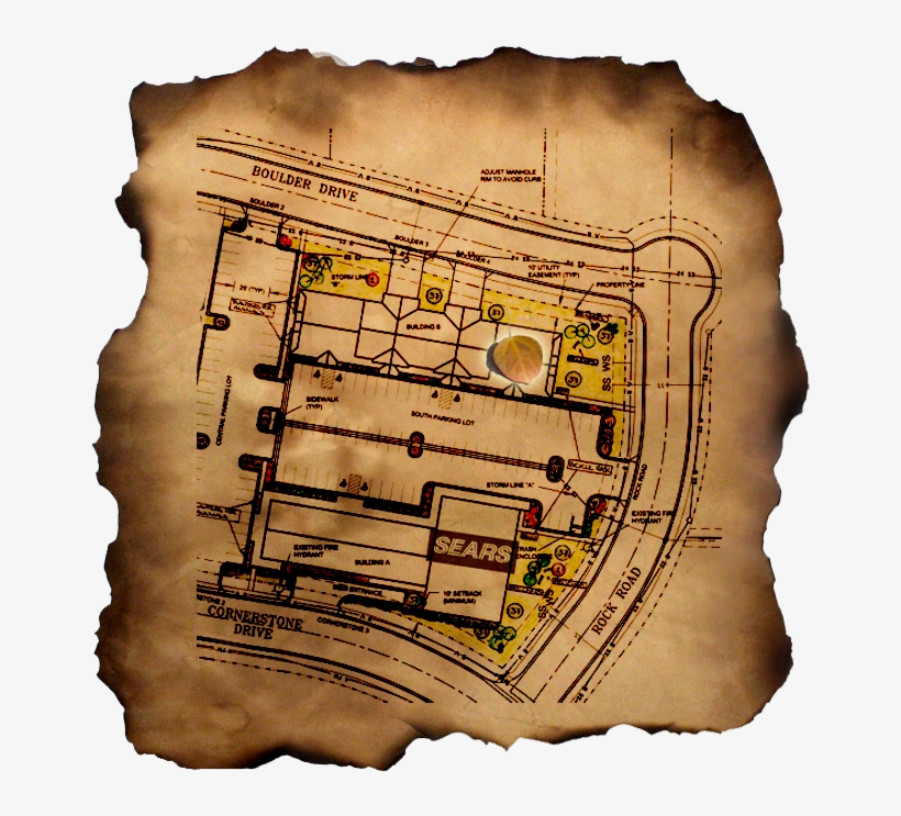 Treasure Map - Paper, transparent png download