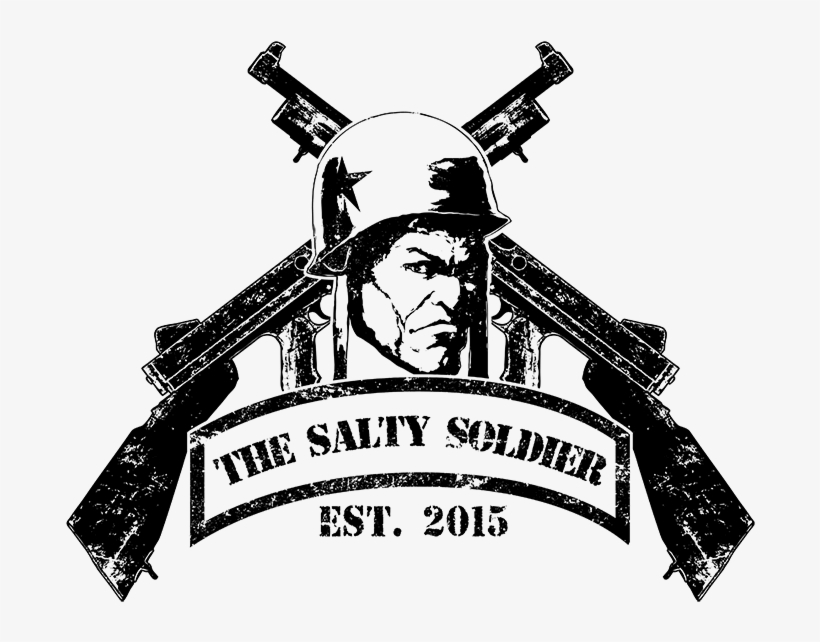 Salty Souldier - Soldier Logo Png, transparent png download