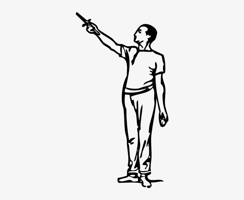 Free Vector Fencing Preliminary Position Clip Art - Clip Art, transparent png download