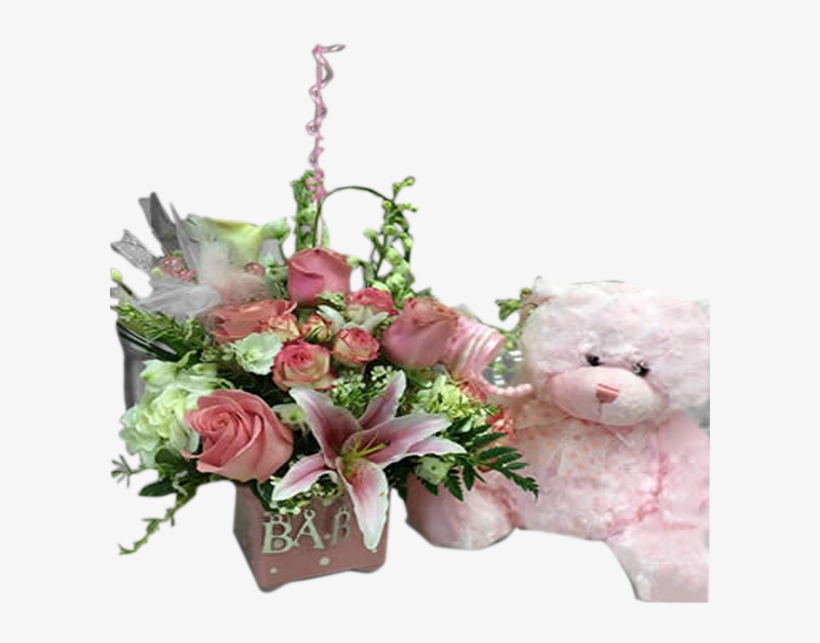 Welcome Baby Girl - Flowers For Newborn Baby, transparent png download