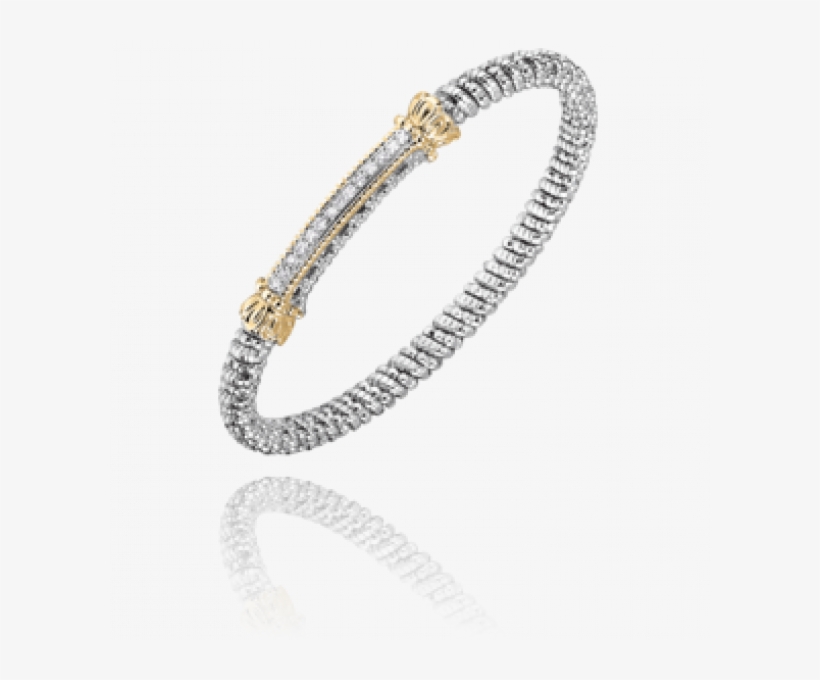 Sterling Silver &14kt Gold Bracelet 22085d - Comeau Jewlery Co, transparent png download