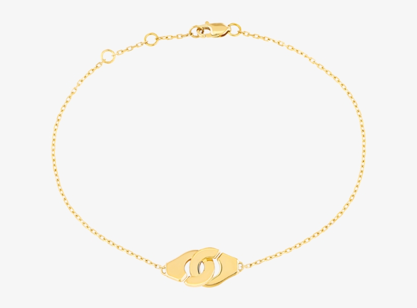 Dinh Van Menottes R8 Gold Bracelet - Dinh Van Menottes Price, transparent png download