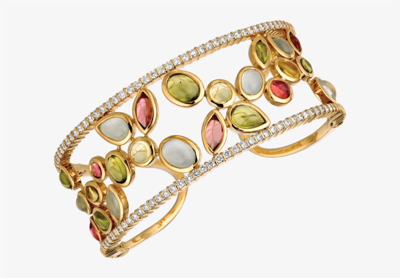 18kt Yellow Gold Minilok Winsome Bangle - Bracelet Png Fashion, transparent png download