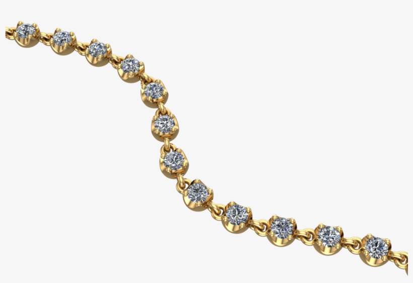 Markab 18k Gold Bracelet - Body Jewelry, transparent png download