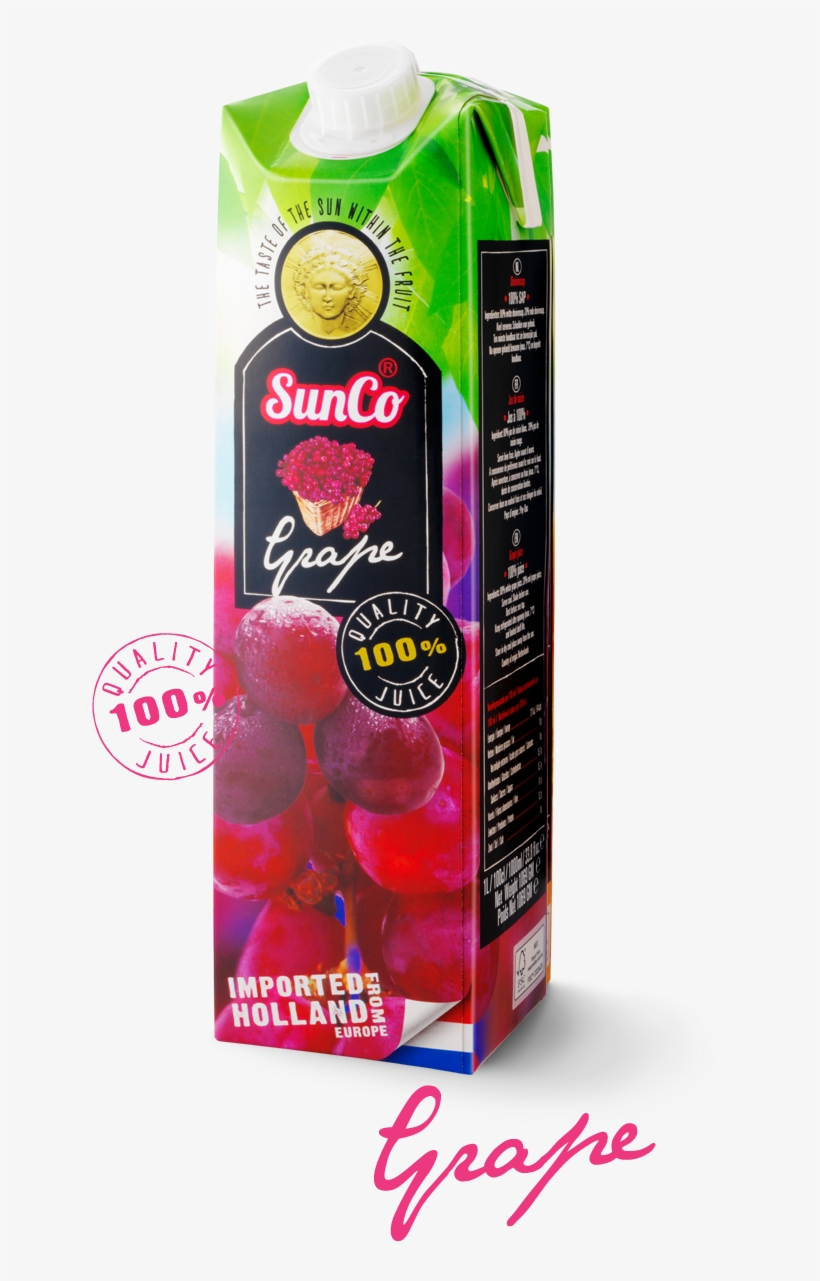 Grapes Used In The Production Of Sunco 100% Fruit Juices - 3rd Birthday, transparent png download