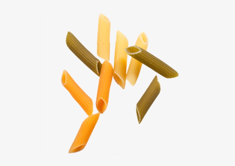 Penne Tri-color Shape - Pasta, transparent png download
