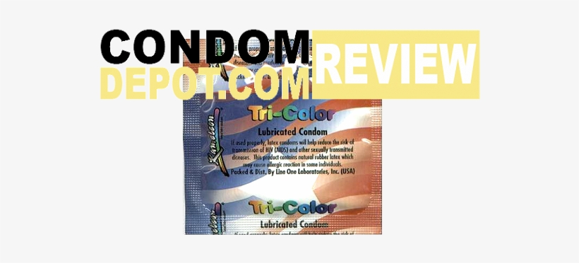 The Kameleon Tri Color- Red, White & Blue Condom - Flyer, transparent png download