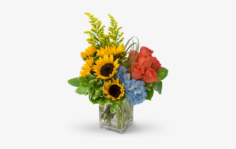 Fun In The Sun Flower Arrangement - Flowers Port Png, transparent png download