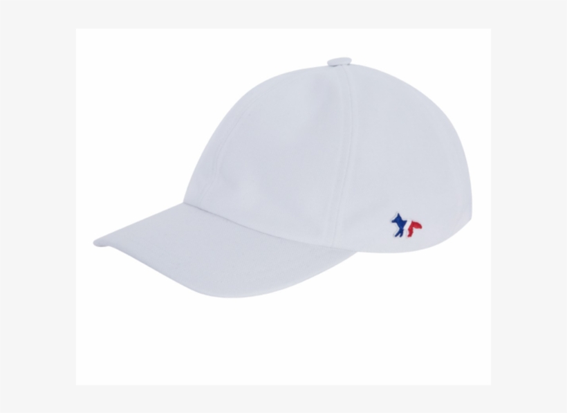Maison Kitsune Tri Color Fox Patch 6 Panel Cap - Baseball Cap, transparent png download
