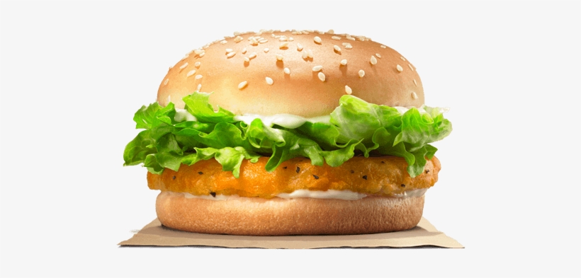 Kids Chicken Burger* - Burger King, transparent png download