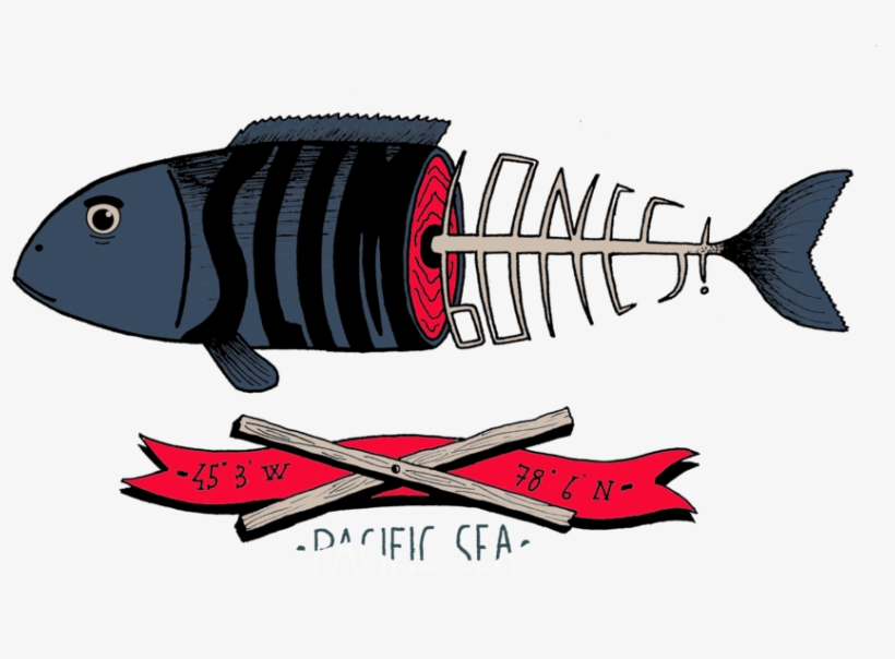 Fish Bones - Portable Network Graphics, transparent png download