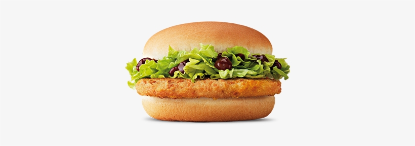 Chicken Burger Bbq - Chicken Burger Bbq Mcdonald's, transparent png download