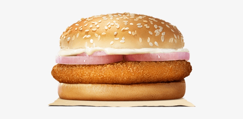 A Spicy Crisp Fried Patty Made Of Wholesome Chicken, - Crispy Chicken Burger Burger King, transparent png download