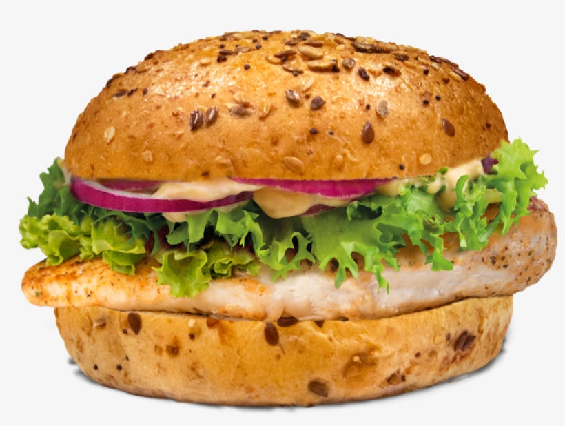 Grilled Chicken Sandwich - Supermacs Chicken Fillet Burger, transparent png download