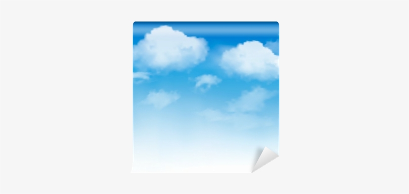 White Clouds In A Blue Sky - Portable Network Graphics, transparent png download